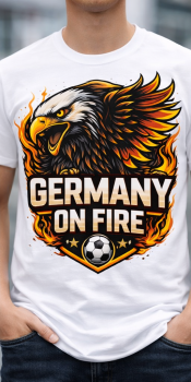 Germany 2026 T-Shirt on Fire